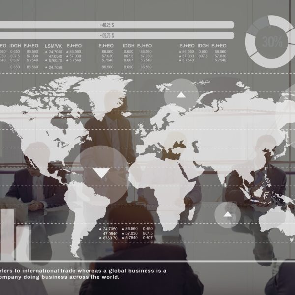 Global Business Graph Growth Finance Stock Market Concept